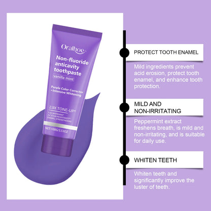Non-floride anti-cavity Toothpaste
